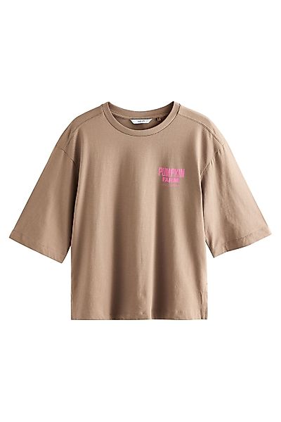 Next T-Shirt T-Shirt mit Grafikprint, Kürbisfarm günstig online kaufen
