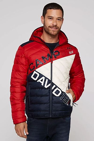 CAMP DAVID Outdoorjacke, mit Kapuze, mit Softshell-Einsätzen günstig online kaufen