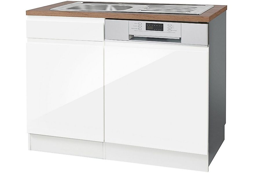 KOCHSTATION Spülenschrank KS-Virginia 110 cm breit, inklusive Einbauspüle günstig online kaufen