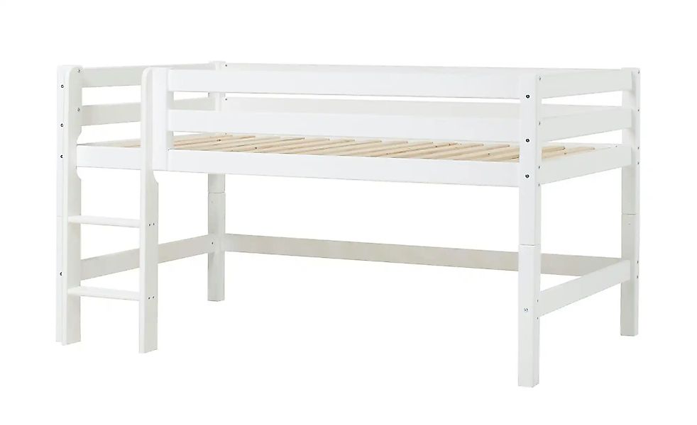 Hoppekids Hochbett  ECO Luxury ¦ weiß ¦ Maße (cm): B: 134 H: 114 Betten > B günstig online kaufen