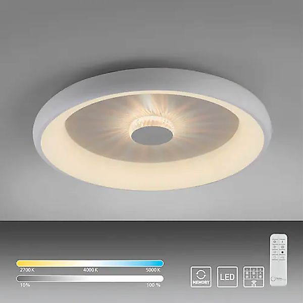 JUST LIGHT Deckenleuchte »VERTIGO«, 1 flammig, Leuchtmittel LED-Board   LED günstig online kaufen