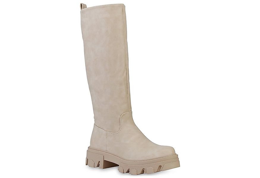 VAN HILL 837680 Plateaustiefel Damen Stiefel Plateaustiefel Blockabsatz Pro günstig online kaufen