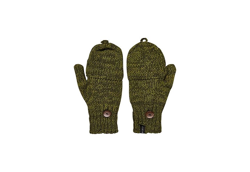 THC Natural Line Strickhandschuhe THC Klapphandschuhe 720 grün (1 Paar, 1-S günstig online kaufen