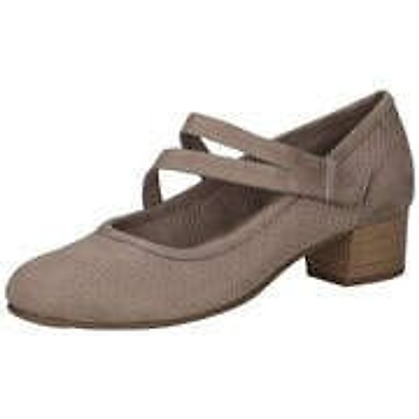 Jana Spangenpumps Damen grau günstig online kaufen