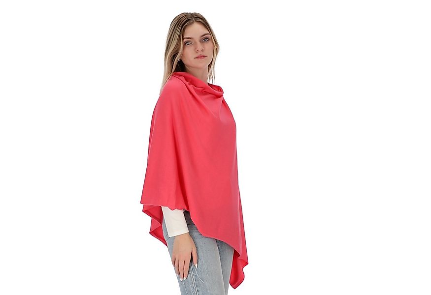 halsüberkopf Accessoires Strickponcho Strickponcho in tollen Unifarben! günstig online kaufen