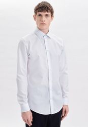 seidensticker Businesshemd "Slim" Slim Extra langer Arm Kentkragen Uni günstig online kaufen