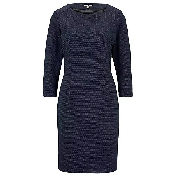 Tom Tailor Kurzes Kleid 38 Navy Dotted Fabric günstig online kaufen