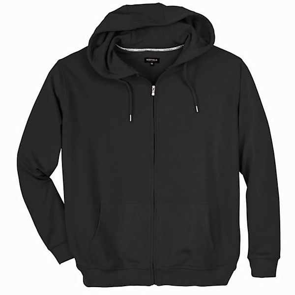 redfield Sweatjacke Übergrößen Sweatjacke Herren schwarz Redfield günstig online kaufen