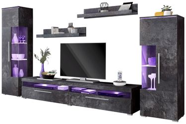 INOSIGN Wohnwand "India,Breite 290cm moderne Mediawand ohne Beleuchtung" Se günstig online kaufen