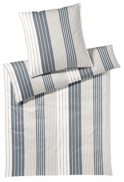 Elegante Bettwäsche "Range" 2 Stk. angenehmes Hautgefühl günstig online kaufen