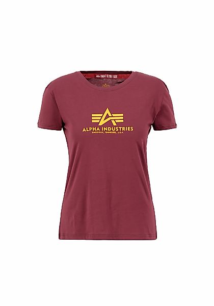 Alpha Industries T-Shirt "Alpha Industries Women - T-Shirts New Basic T Wom günstig online kaufen