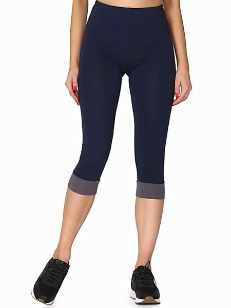 Merry Style Leggings Damen Leggings aus Baumwolle mit angenähtem Bündchen M günstig online kaufen