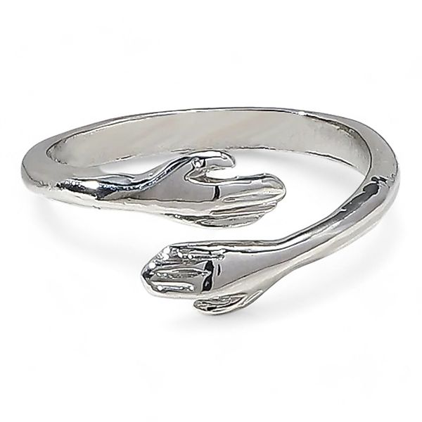 Eyecatcher Fingerring Verstellbare Umarmungsringe aus Kupfer günstig online kaufen