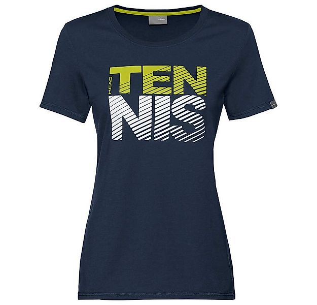 Head Tennisshirt Club Lisa (Polyester/Baumwolle) dunkelblau Damen günstig online kaufen