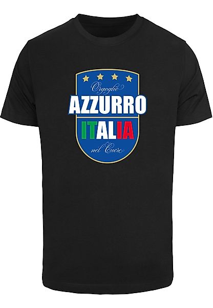 MisterTee T-Shirt "MisterTee Azurro Italia Tee" günstig online kaufen