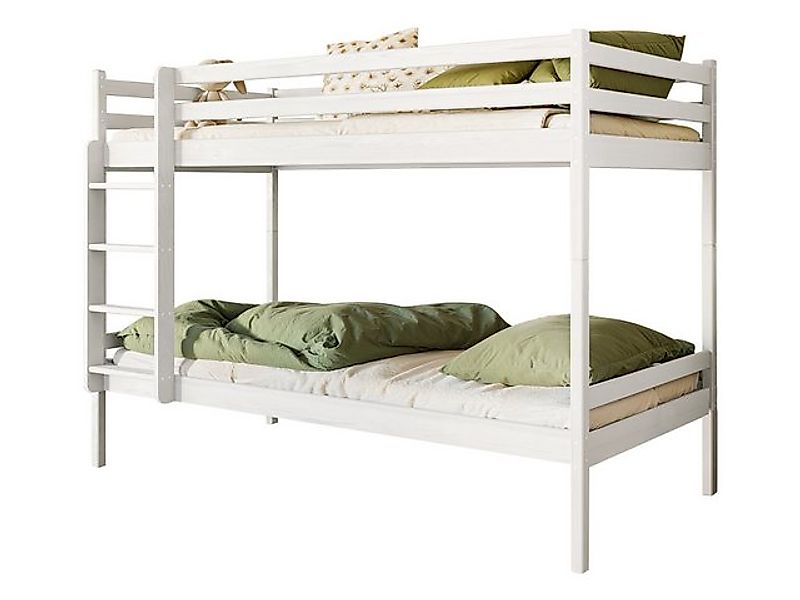 Kids Collective Hochbett Kinderbett 90x200 cm Bett mit Lattenrost Bed Kinde günstig online kaufen