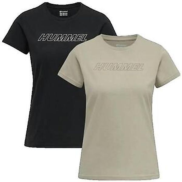 hummel  T-Shirt T-shirt  hmlTE Cali 2-Pack günstig online kaufen