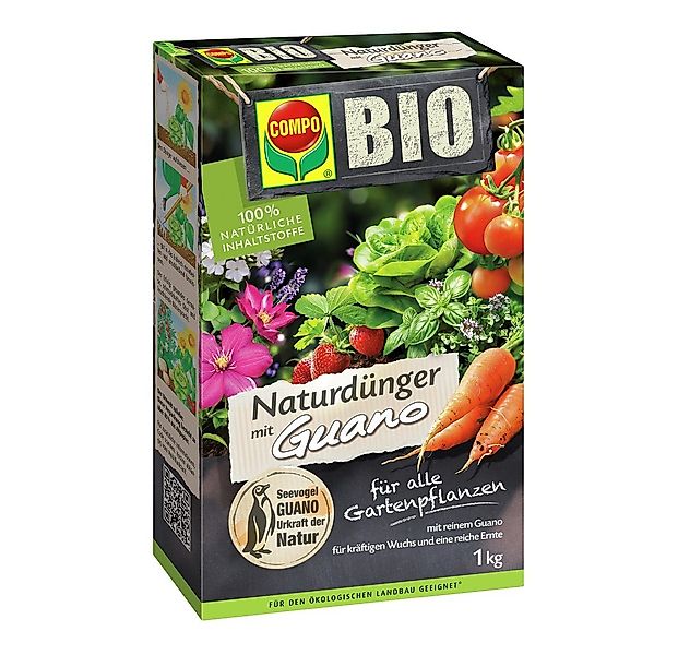 Compo Pflanzendünger COMPO Bio Naturdünger Guano günstig online kaufen