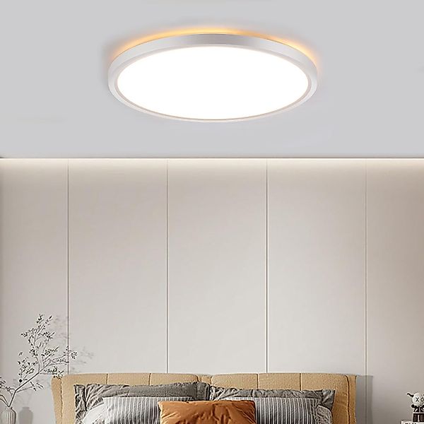 oyajia Deckenleuchte 30W Superdünne LED-Deckenleuchte, Runde günstig online kaufen