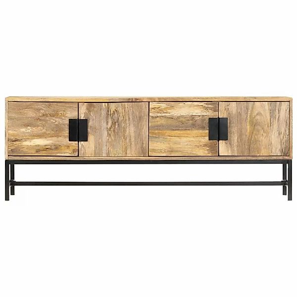 Tv-schrank 140×30×50 Cm Massivholz Mango günstig online kaufen