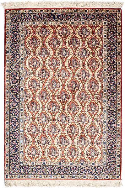 morgenland Orientteppich »Perser - Ghom - 150 x 98 cm - rot«, rechteckig günstig online kaufen