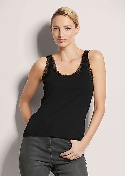 MADELEINE Shirttop Ärmelloses Top mit Spitze günstig online kaufen