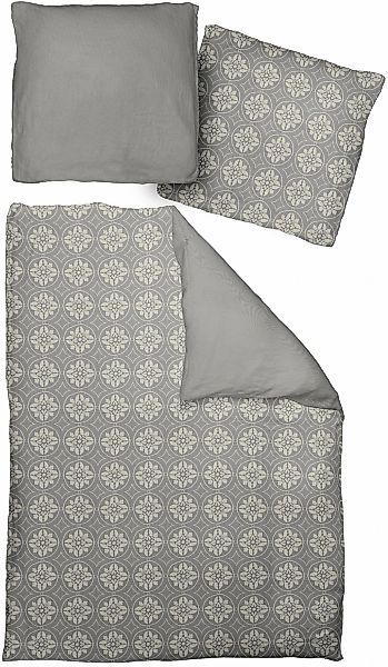 Adam Bettwäsche "Romantic Puligny light" 2 Stk. tlg. aus 100 % Bio-Baumwoll günstig online kaufen
