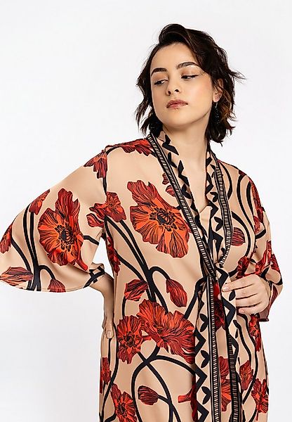 YOEK A-Linien-Kleid Damen Kleid mit Druck günstig online kaufen