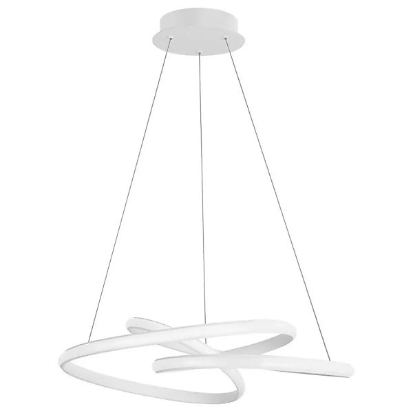 LED Pendelleuchte Menton in Weiß 43W 3013lm günstig online kaufen