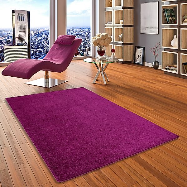 Snapstyle Veloursteppich Hochflor Velours Teppich Luna, günstig online kaufen