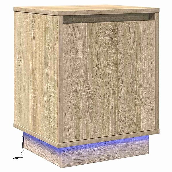vidaXL Nachttisch mit Sonoma-Eiche 39 x 34,5 x 50 cm Holzwerkstoff 869598 günstig online kaufen
