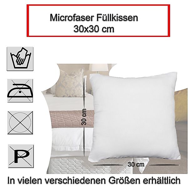Haus und Deko Kopfkissen Füllkissen Microfaser günstig online kaufen