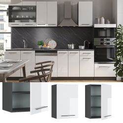 Vicco Hängeschrank Fame-Line, Weiß Hochglanz/Anthrazit, 50 günstig online kaufen