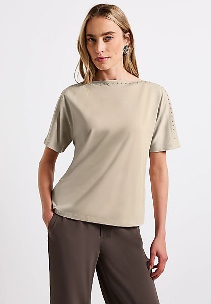 STREET ONE T-Shirt, mit U-Boot-Ausschnitt günstig online kaufen