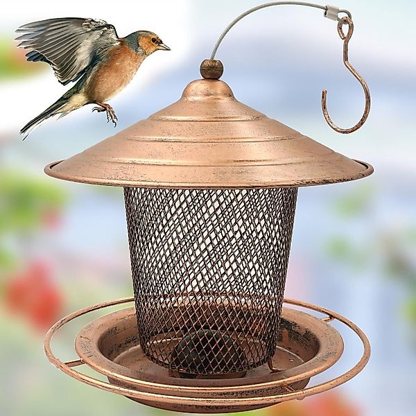 LuxusKollektion Vogelhaus Metall Vogelhaus Hängend Vogelfutterstation günstig online kaufen