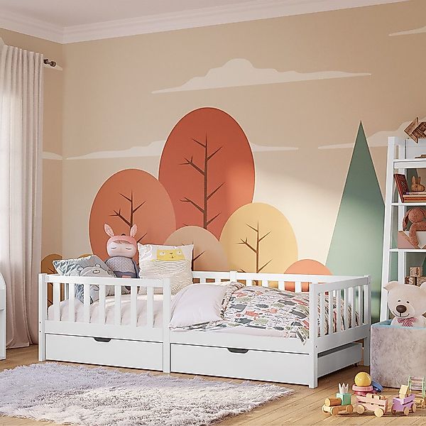 Bellabino Kinderbett Vere, in weiß, Kleinkindbett günstig online kaufen