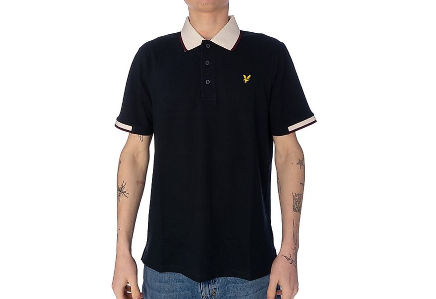 Lyle & Scott Poloshirt Poloshirt Lyle & Scott Half Tipped Polo günstig online kaufen