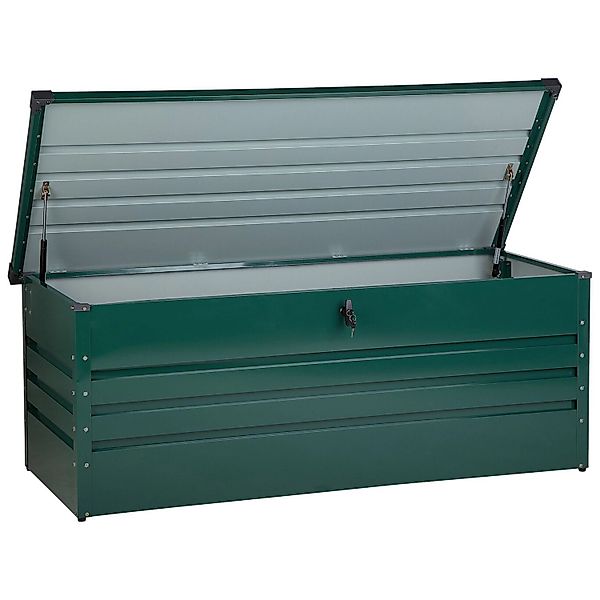 Beliani Truhe CEBROSA Dunkelgrün 70x165x67 günstig online kaufen