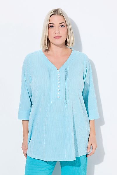 Ulla Popken Tunika Bubble-Tunika Herzausschnitt Biesen günstig online kaufen