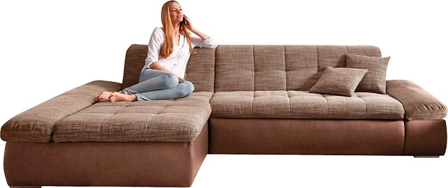 DOMO collection Ecksofa »Moric, L-Form, XXL-Sofa - Breite 300cm, viel Platz günstig online kaufen