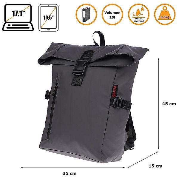 Christian Wippermann Rucksack City Rucksack Schule günstig online kaufen