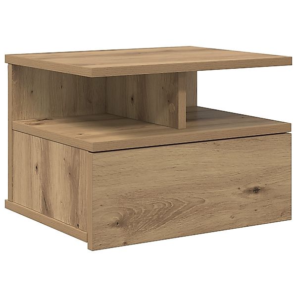 vidaXL Nachttisch Wand-Nachttisch Artisan Eiche 40x31x27 günstig online kaufen