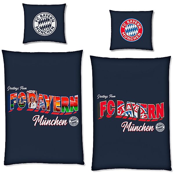 BERONAGE Wendebettwäsche FC Bayern München Bettwäsche günstig online kaufen
