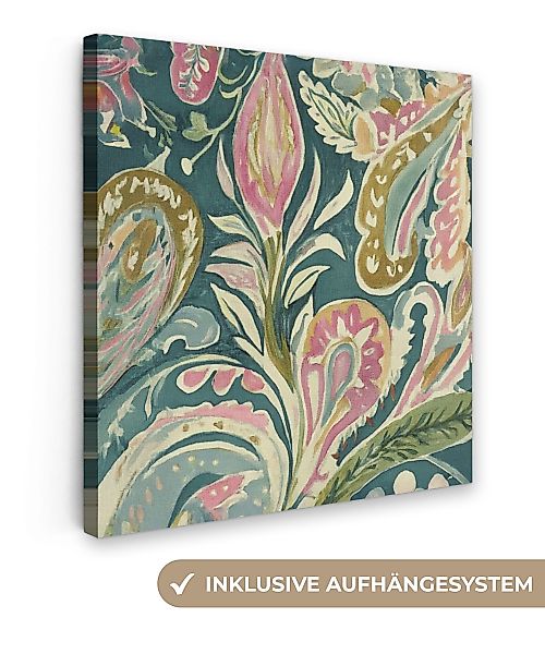 OneMillionCanvasses® Leinwandbild Gemustert - Bunt - günstig online kaufen