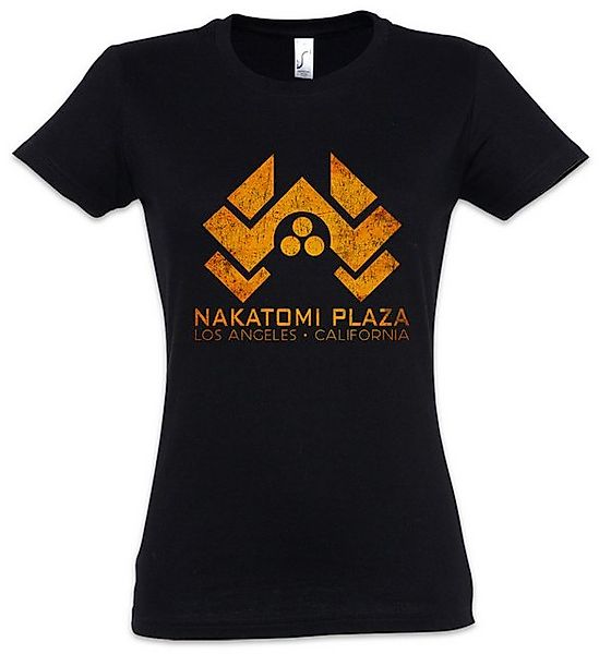 Urban Backwoods Print-Shirt Nakatomi Plaza Sign Damen T-Shirt Shirt Stirb S günstig online kaufen