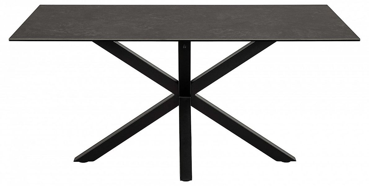 ACTONA GROUP Esstisch Heaven, mit schwarzer Keramik und schwarzem Stahlkreu günstig online kaufen