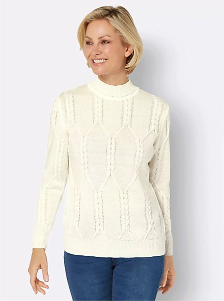 Classic Basics Strickpullover "Stehkragen-Pullover" günstig online kaufen