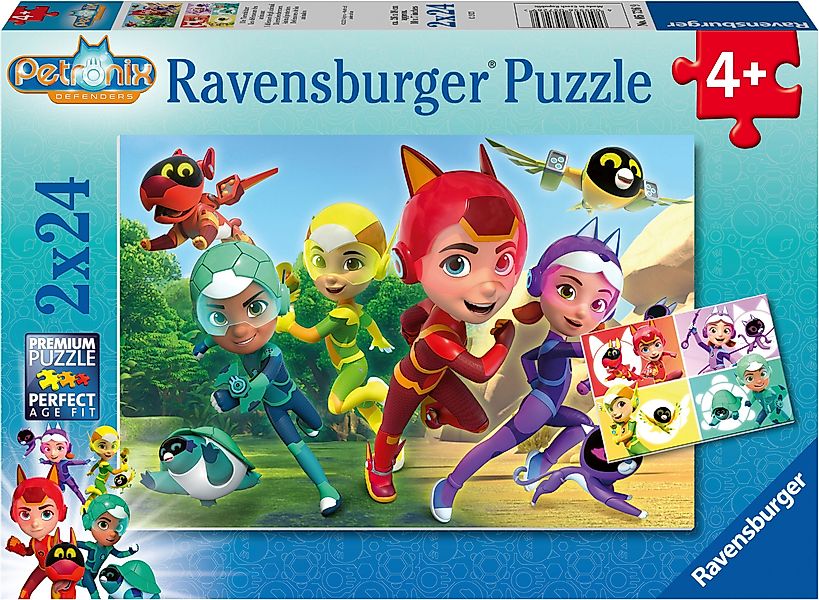 Ravensburger Puzzle Petronix Defenders, Die Tierschützer, günstig online kaufen