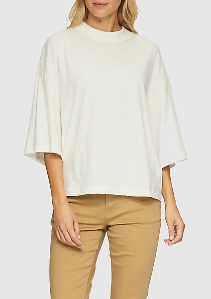 s.Oliver T-Shirt T-Shirt mit überschnittenen Schultern (1-tlg) günstig online kaufen