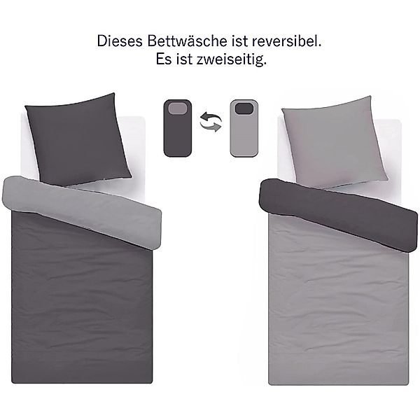 Brielle Bettwäsche Brielle Flanell Bettwäsche-Set aus günstig online kaufen